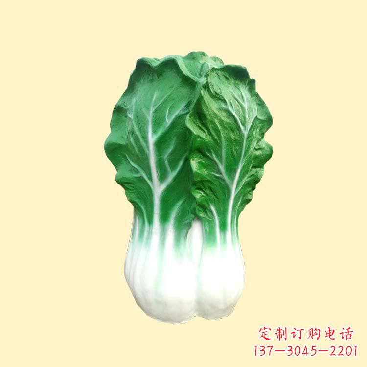潍坊白菜卡通雕塑