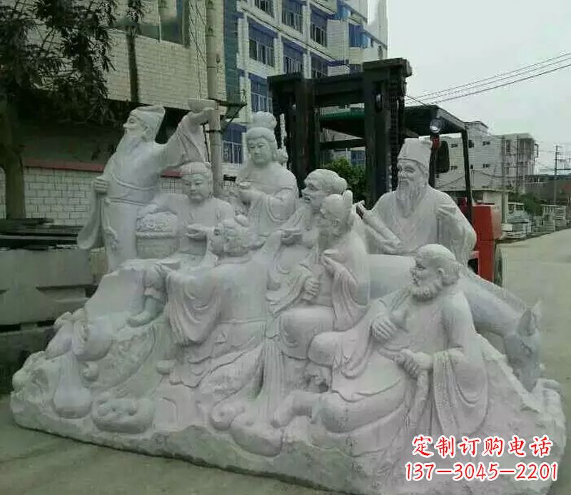 潍坊八仙过海石雕