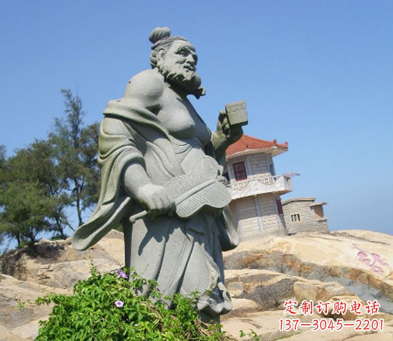 潍坊八仙汉钟离石雕