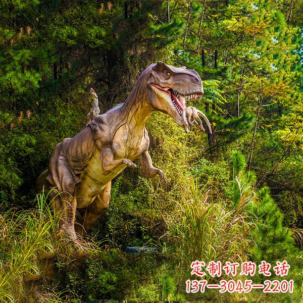 潍坊霸王龙动物园仿真恐龙雕塑