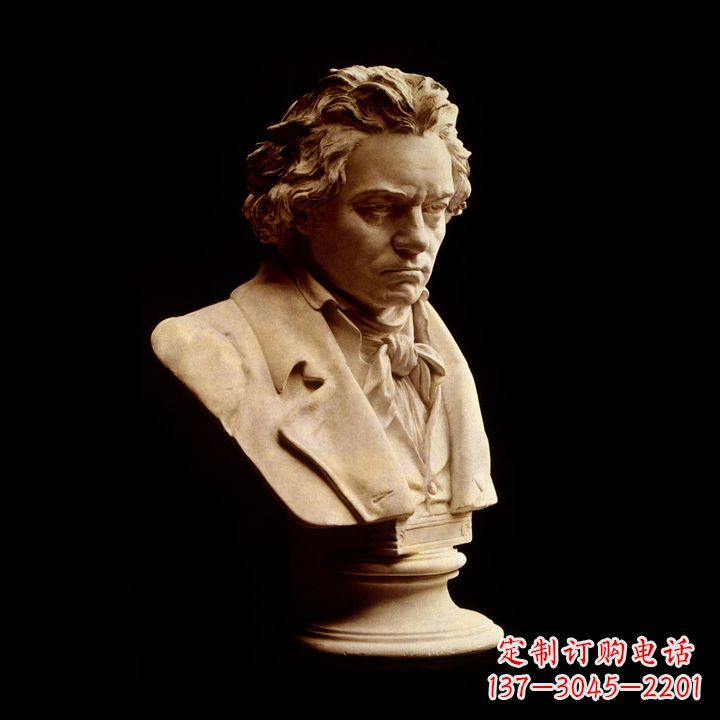 潍坊贝多芬钢琴雕塑-世界名人著名钢琴家