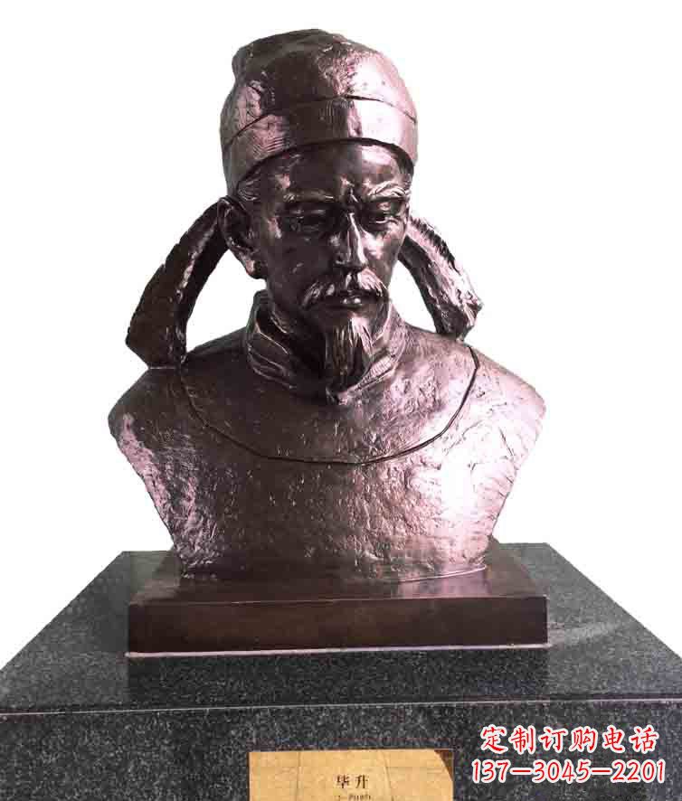 潍坊毕昇胸像古代名人铜雕
