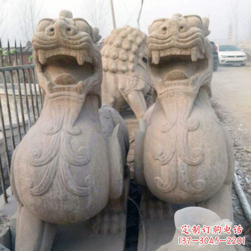 潍坊狴犴仿古石雕塑