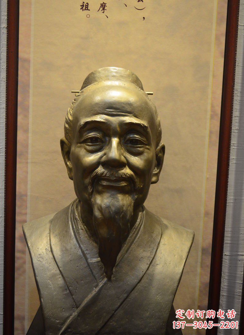潍坊扁鹊——古代医学家铜雕