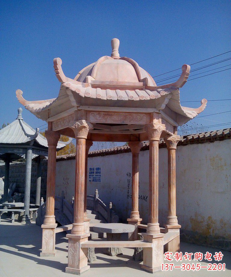 潍坊经典凉亭,让景色更加美丽