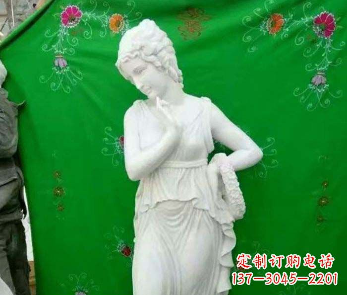 潍坊女人的石雕——纪念爱的永恒