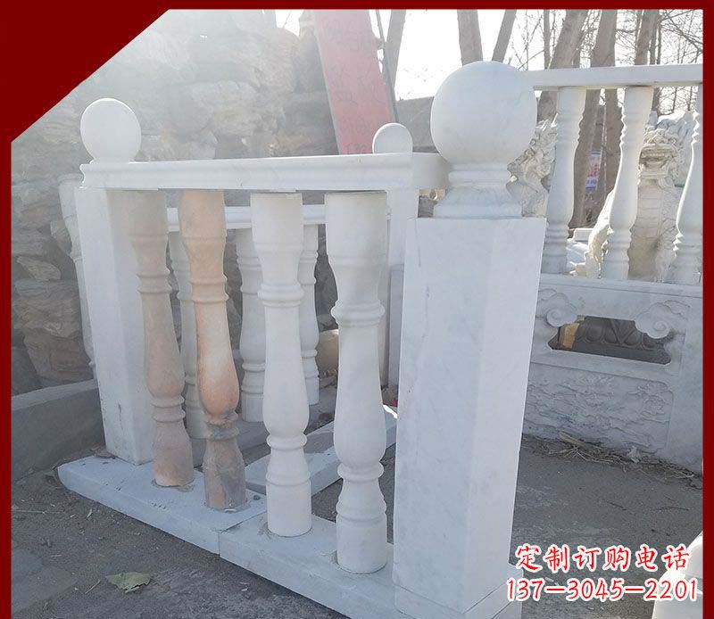 潍坊别墅石雕栏杆