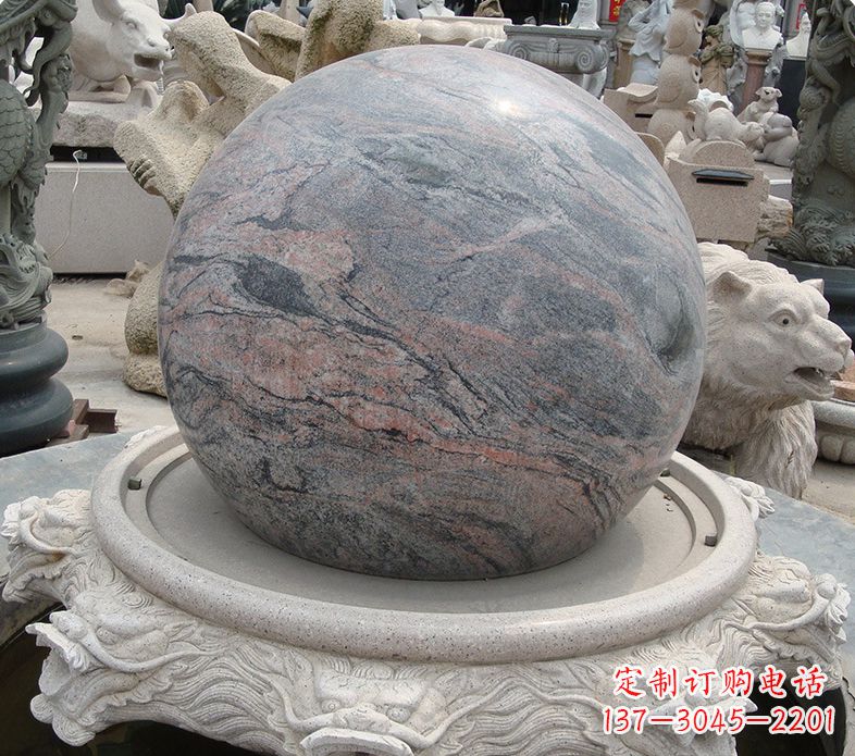 潍坊别墅石雕喷泉