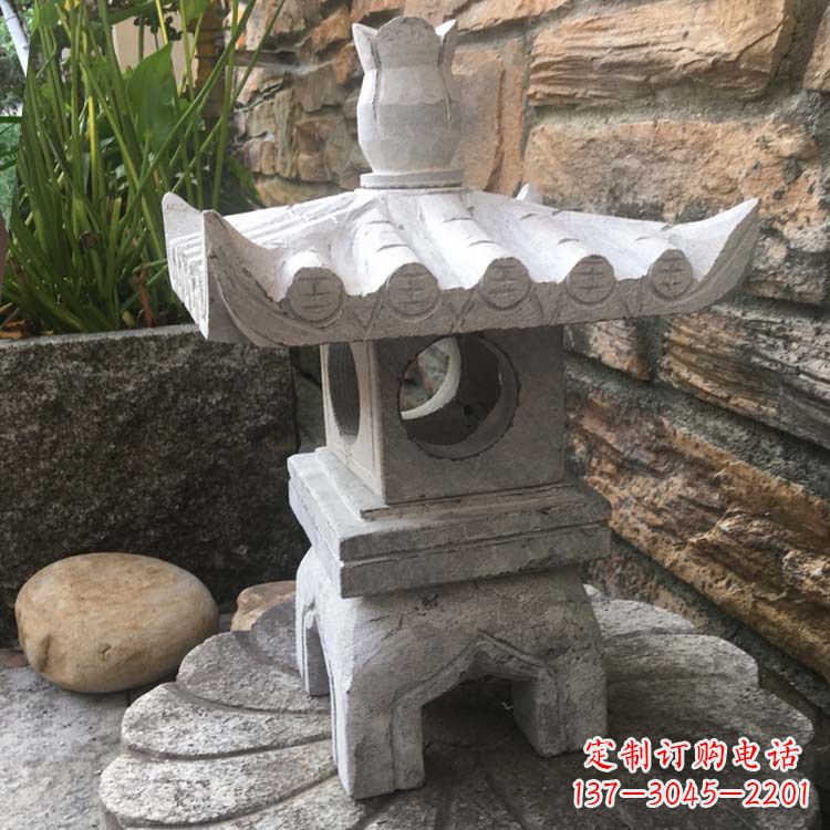 潍坊别墅园林石灯