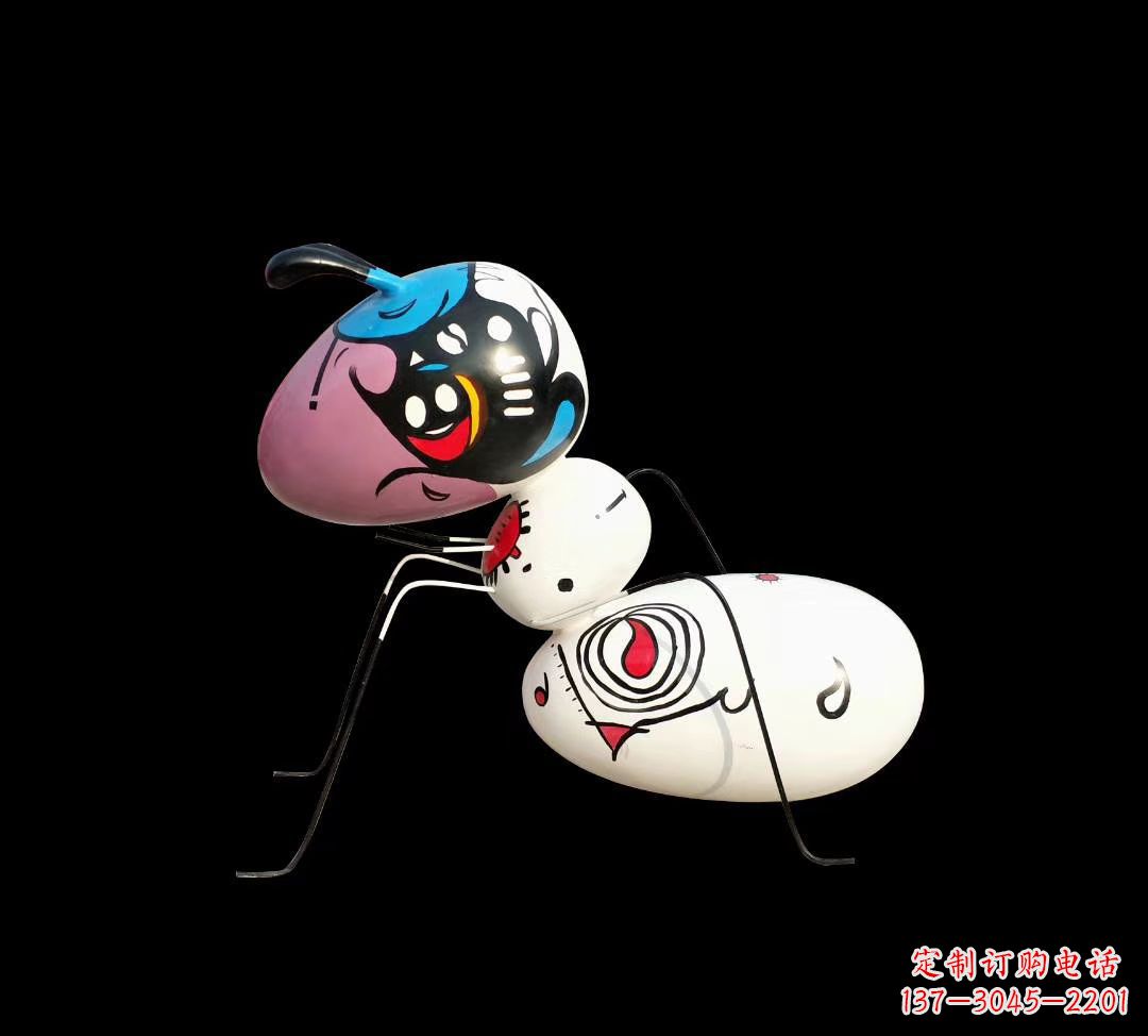 潍坊精美玻璃钢蚂蚁雕塑