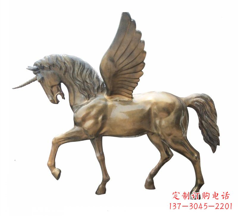 潍坊独角兽雕塑玻璃钢的艺术之美