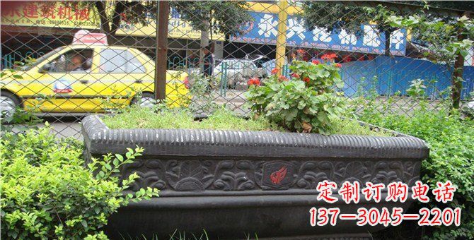 潍坊玻璃钢仿铜花盆雕塑精美工艺结合现代科技