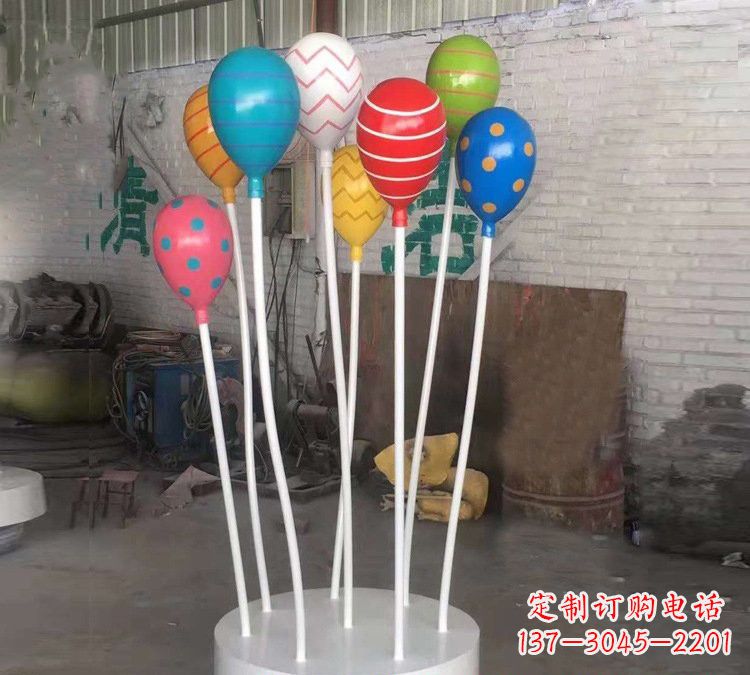 潍坊玻璃钢仿真彩绘气球