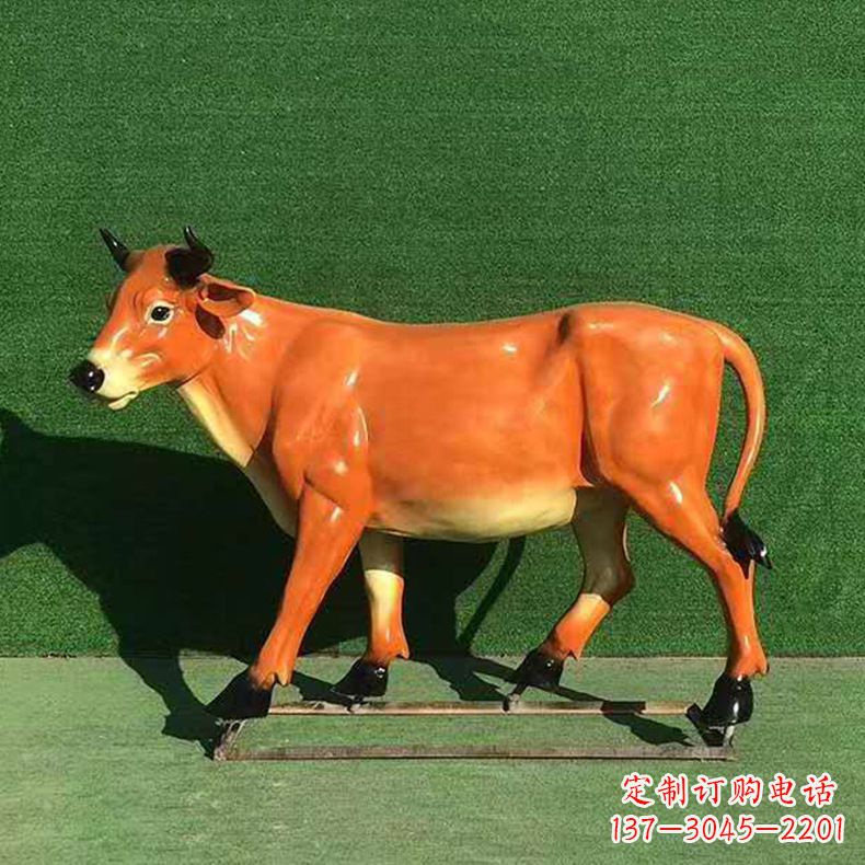 潍坊玻璃钢材料制作的动物雕塑