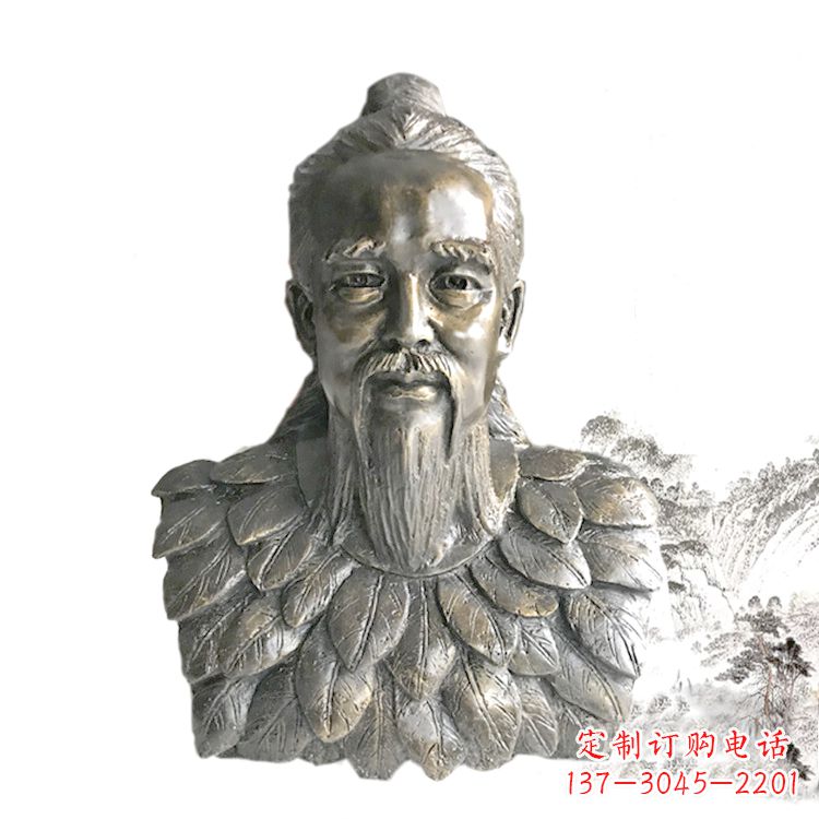 潍坊伏羲雕塑中华神话灵魂的象征
