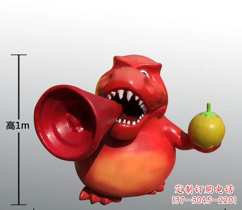潍坊玻璃钢卡通仿真动物雕塑
