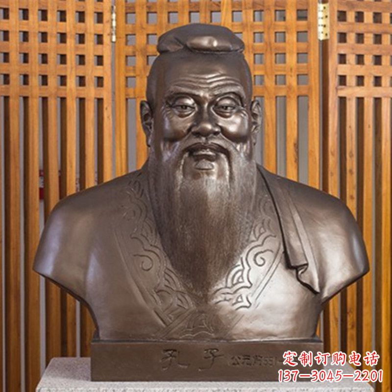 潍坊玻璃钢孔子雕塑——褒扬传统文化的象征