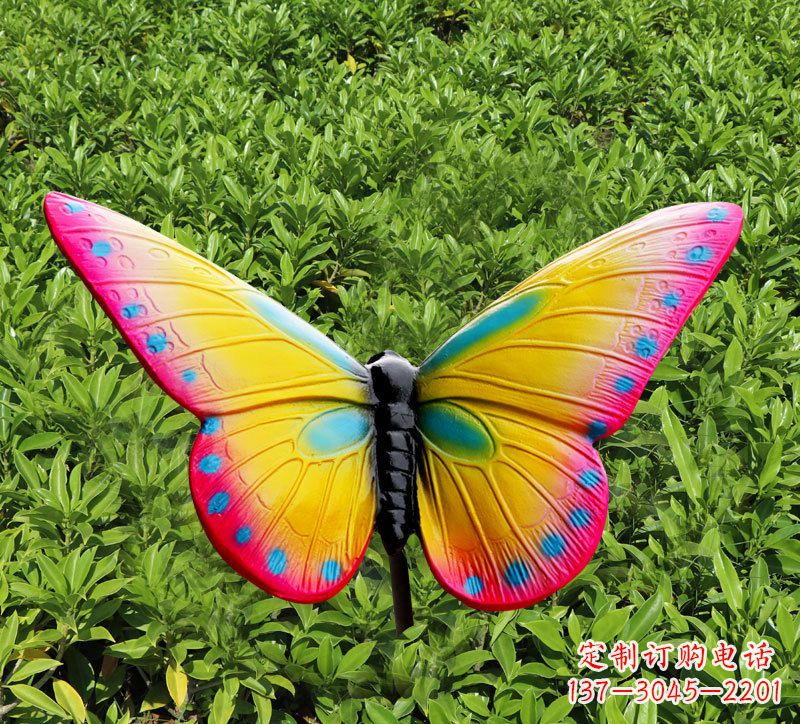 潍坊玻璃钢树脂仿真蝴蝶插件