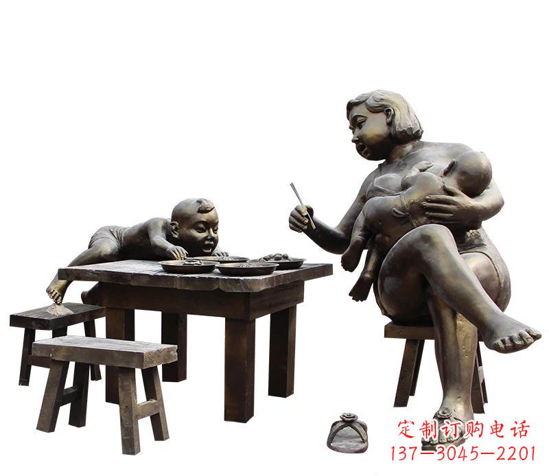 潍坊母爱雕塑儿童公园中的精美雕塑
