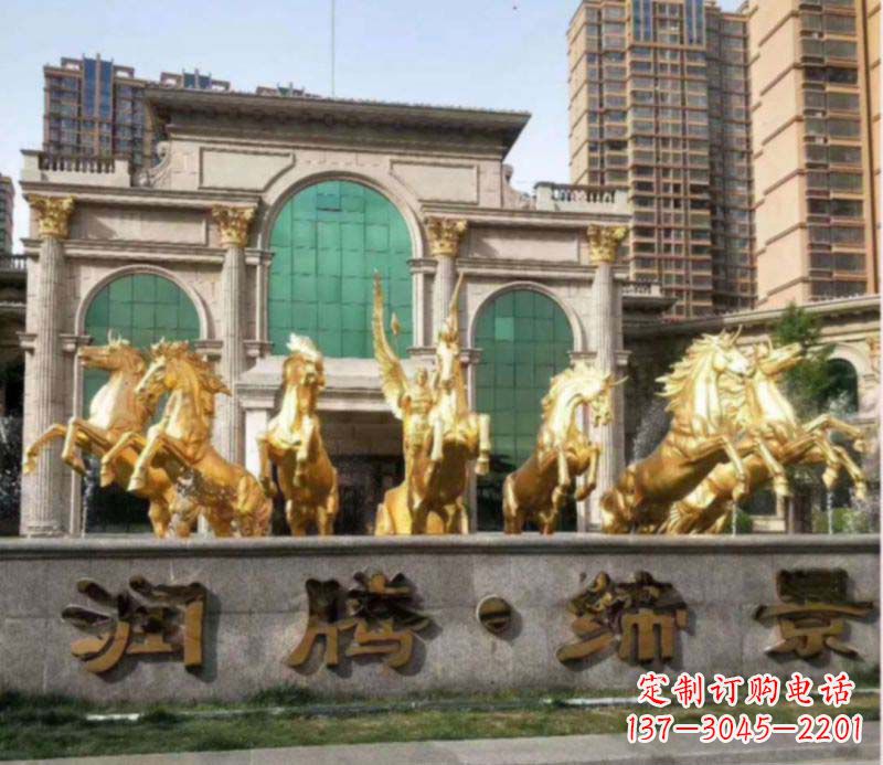 潍坊不锈钢阿波罗战车雕塑