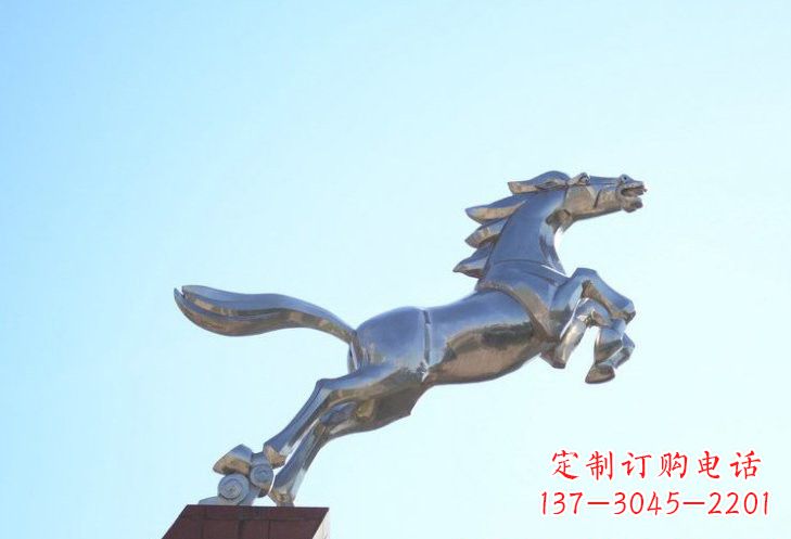 潍坊不锈钢奔马雕塑