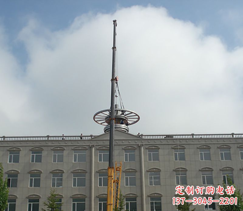 潍坊不锈钢避雷针避雷针造型雕塑