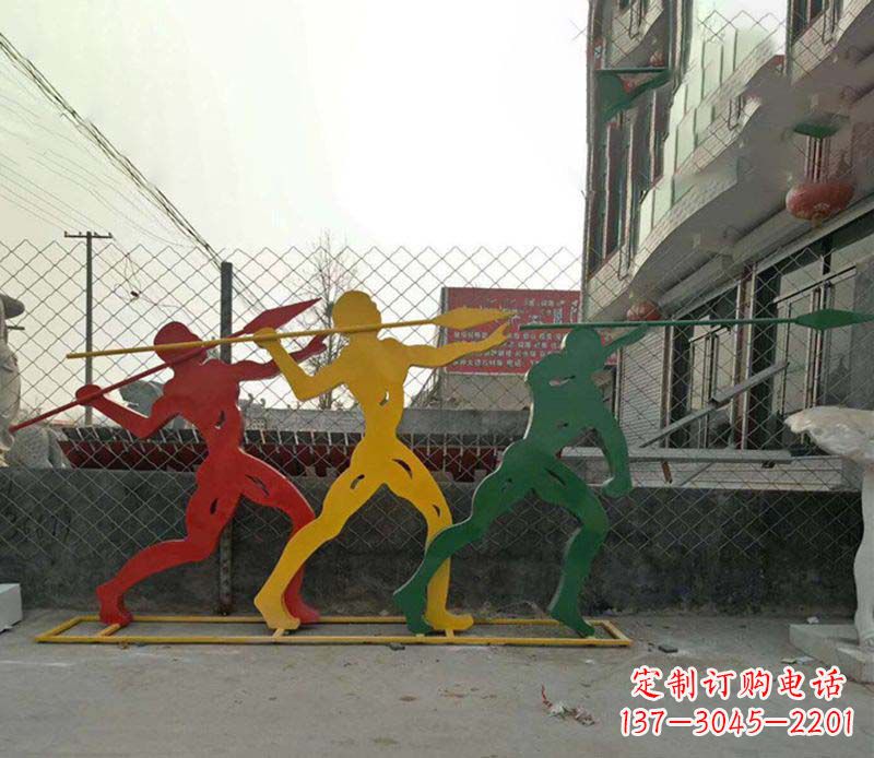 潍坊不锈钢标枪雕塑