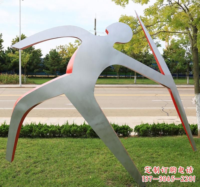 潍坊不锈钢标枪雕塑2