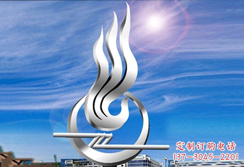 潍坊不锈钢抽象凤凰雕塑设计图