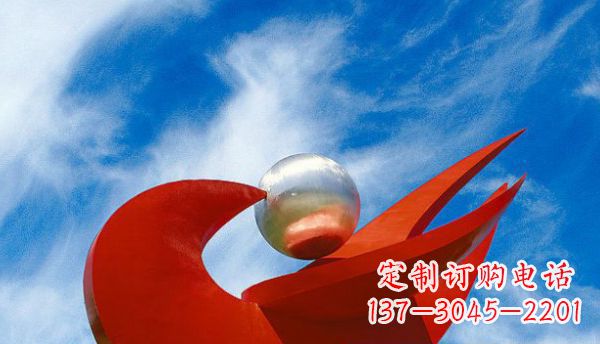 潍坊不锈钢抽象鸽子广场雕塑