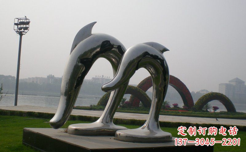 潍坊不锈钢抽象海豚