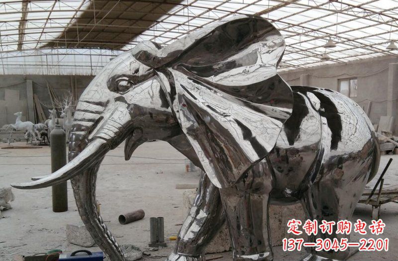 潍坊不锈钢大象传承与美的结合