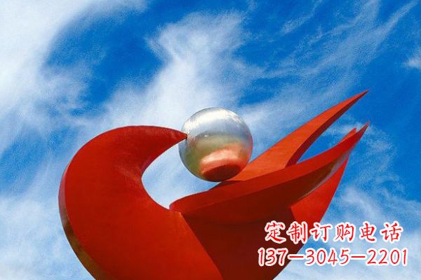 潍坊“和平鸽”用不锈钢大型雕塑抒发爱与和平