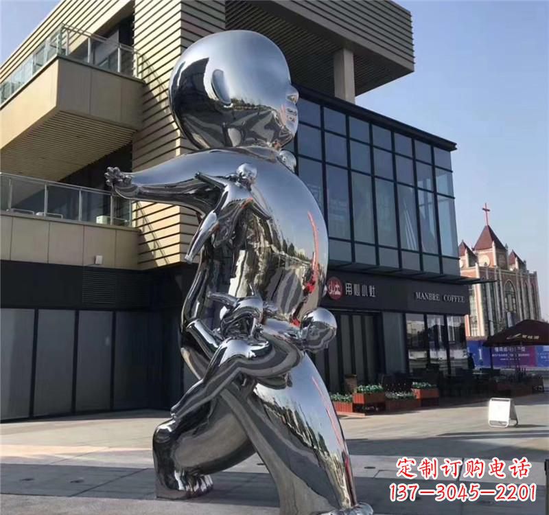 潍坊不锈钢儿童雕塑