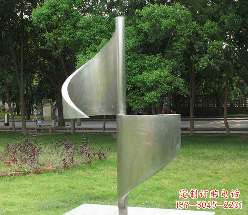 潍坊不锈钢风车雕塑 (2)