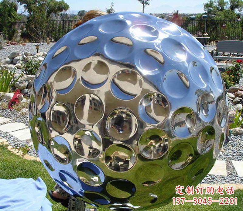 潍坊精致的不锈钢高尔夫雕塑