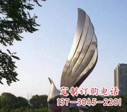 潍坊不锈钢鸽子雕塑2
