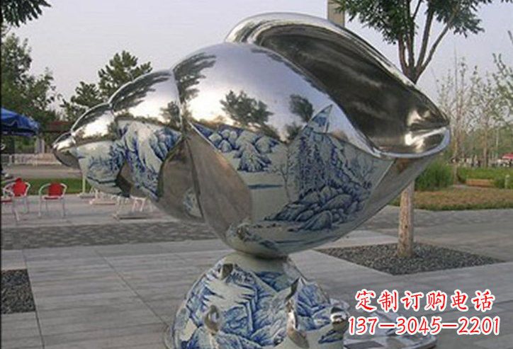 潍坊不锈钢海螺雕塑艺术的精美结晶