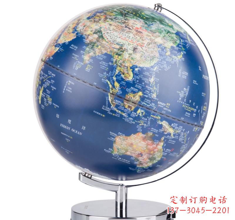 潍坊不锈钢地球仪雕塑精美的艺术品