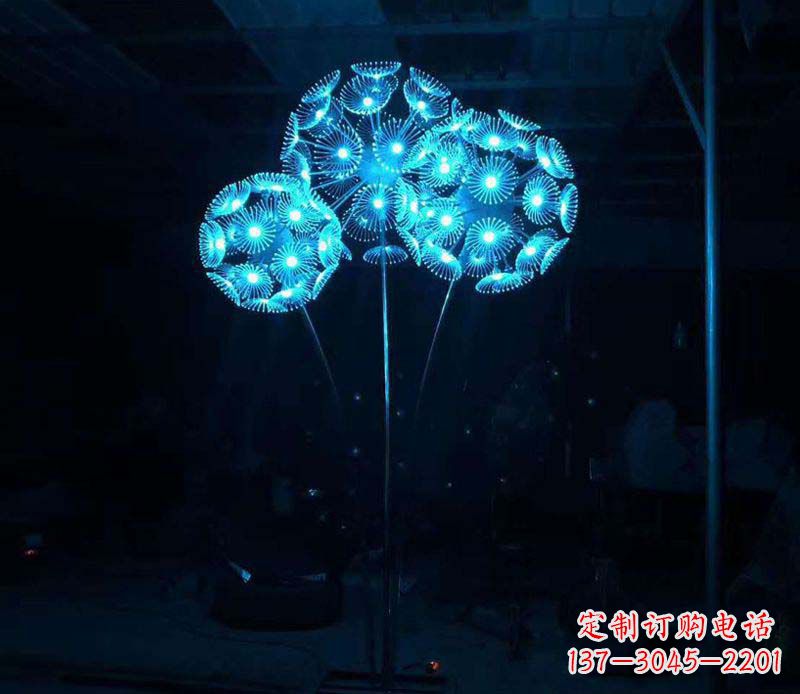潍坊不锈钢蒲公英雕塑——象征着美丽的自由