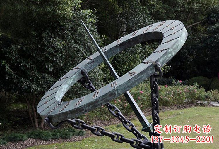 潍坊不锈钢日晷雕塑精致的艺术符号