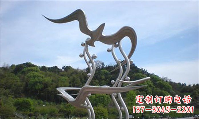 潍坊海鸥雕塑传递自然之美