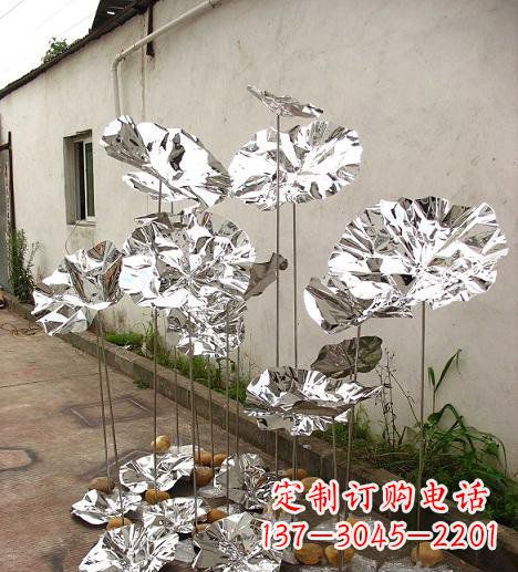潍坊荷叶雕塑传承百年文化精髓