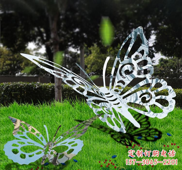 潍坊不锈钢蝴蝶雕塑艺术的美丽诠释