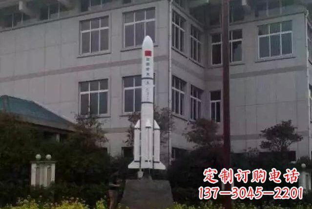 潍坊不锈钢火箭雕塑给城市带来无限美