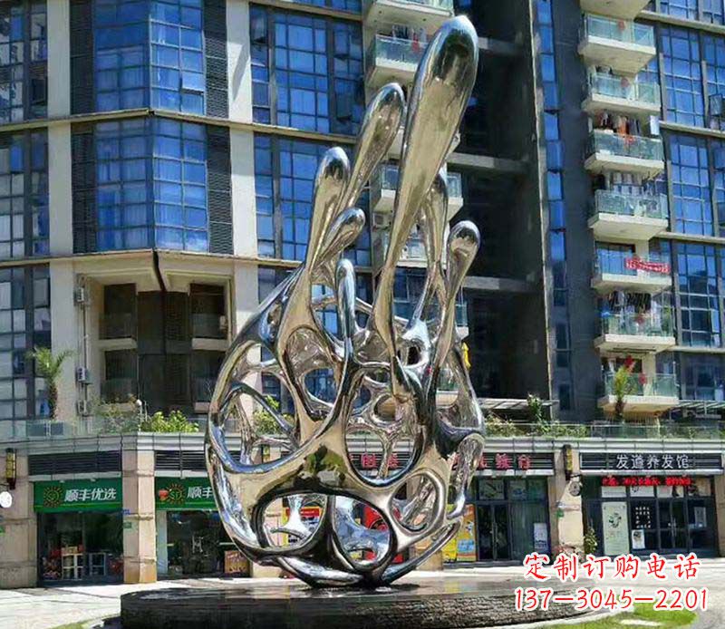 潍坊不锈钢火龙果雕塑集艺术与自然之美