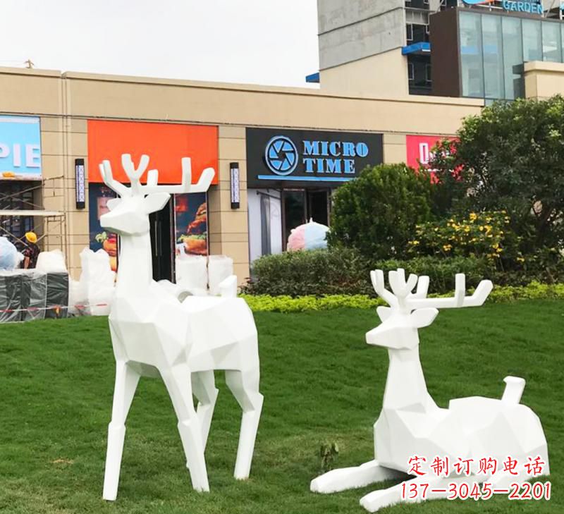 潍坊不锈钢小鹿雕塑艺术之美