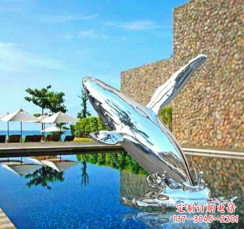 潍坊不锈钢鲸鱼雕塑艺术之美