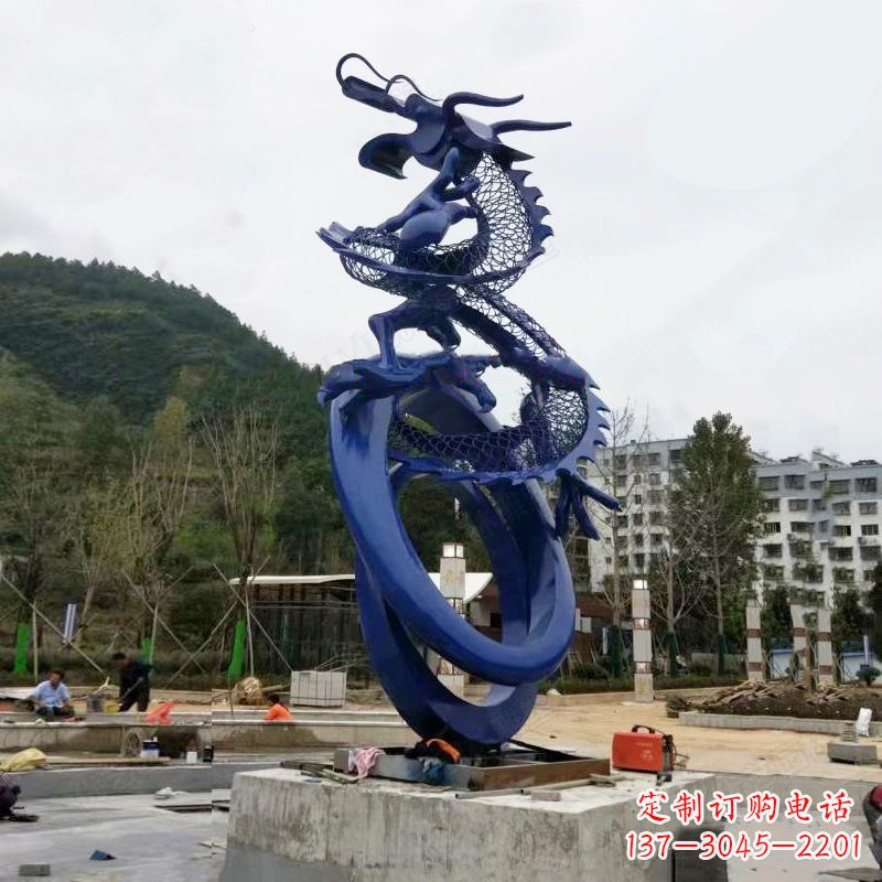 潍坊不锈钢动物雕塑——点缀公园园林
