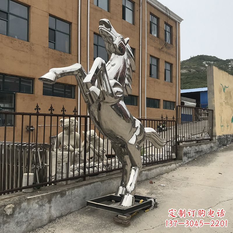 潍坊不锈钢马雕塑精美绝伦